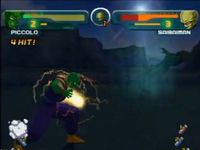 une photo d'Ã©cran de Dragon Ball Z - Budokai sur Nintendo Gamecube